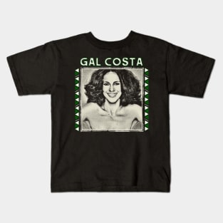 Gal Costa /\/ Retro Original Fan Art Design Kids T-Shirt